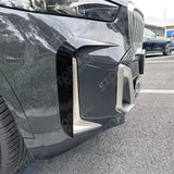 BMW X5 G05 (LCI) M Sport 2023+ Front Bumper Canards In Gloss Black