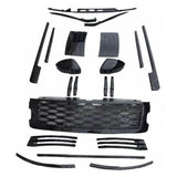 Body Kit Trim Set Grille And Trims Black For Range Rover Vogue 2018 - 2022 - L405