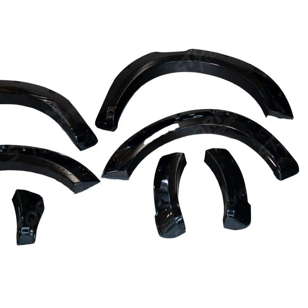 Bolt on Wheel Arches With or Without Sensors In Gloss Black For Ford Ranger T9 Wildtrak 2022 on