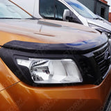 Bonnet Guard Protector Black For Nissan Np300 - D23 - 2016 On