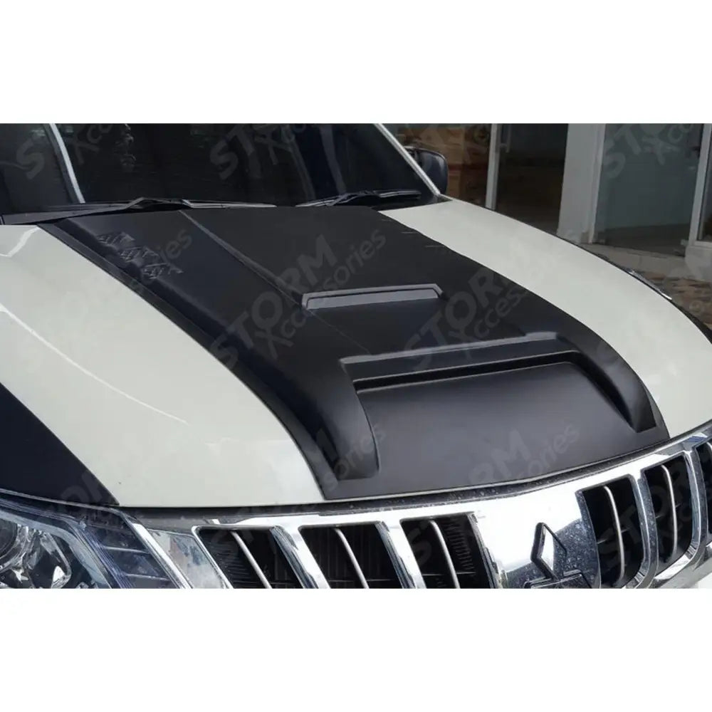 Bonnet Scoop Matte Black For Mitsubishi L200 Series 5 - Fiat Fullback - 2015 On