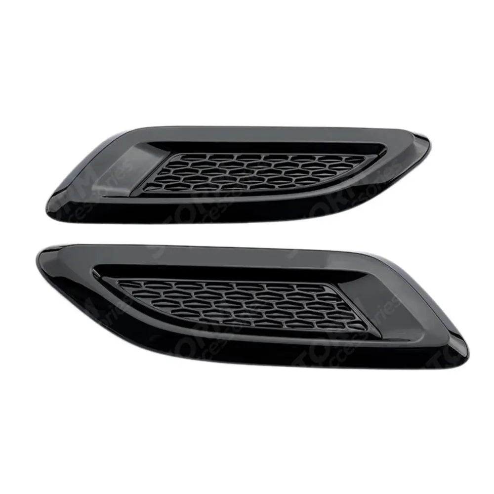 Bonnet Vents Trim Set Gloss Black For Range Rover Sport 2014 - 2017 - L494