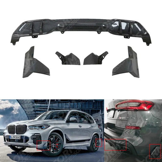 Carbon Look For Bmw X5 G05 (2018-2022) Aerokit