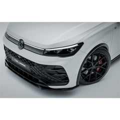 VW Tiguan R-Line MK3 2024 On Front Splitter In Gloss Black