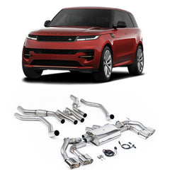 Range Rover Sport L461 2023+ P530 4.4 V8 Milltek Sport Cat Back Exhaust System Polished Ovals