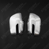 Chrome Door Mirror Covers Pair For Toyota Landcruiser Lc150 Swb 2018 On
