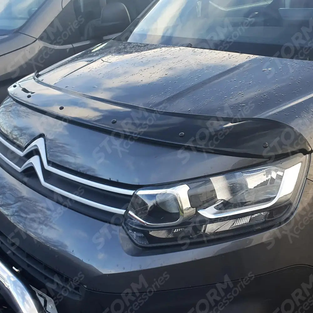 Citroen Berlingo 2018 On - Stx Bonnet Guard Protector - Black - B013