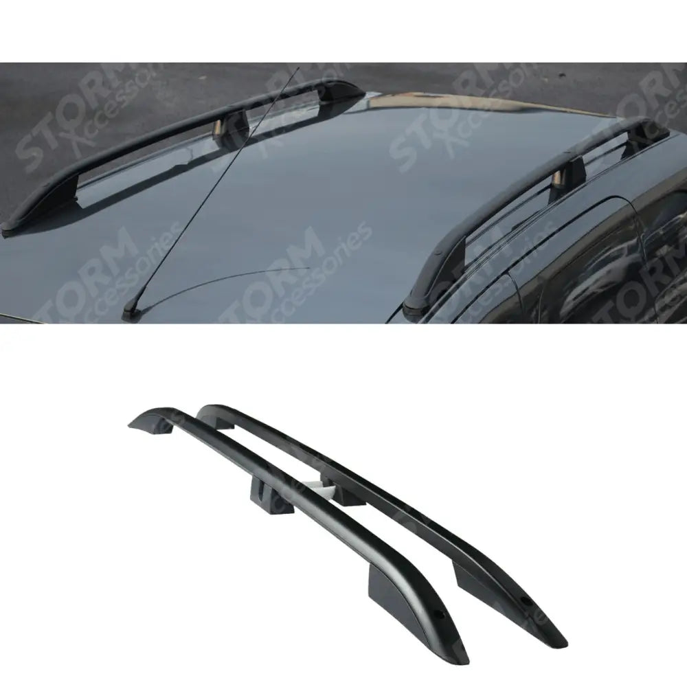 Citroen Berlingo - Peugeot Partner - 2008-2018 - Stx Aluminium Roof Bars - Black