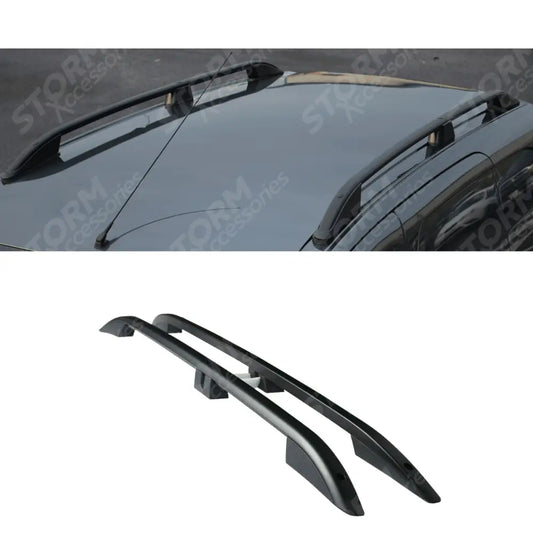 Citroen Berlingo - Peugeot Partner - 2008-2018 - Stx Aluminium Roof Bars - Black