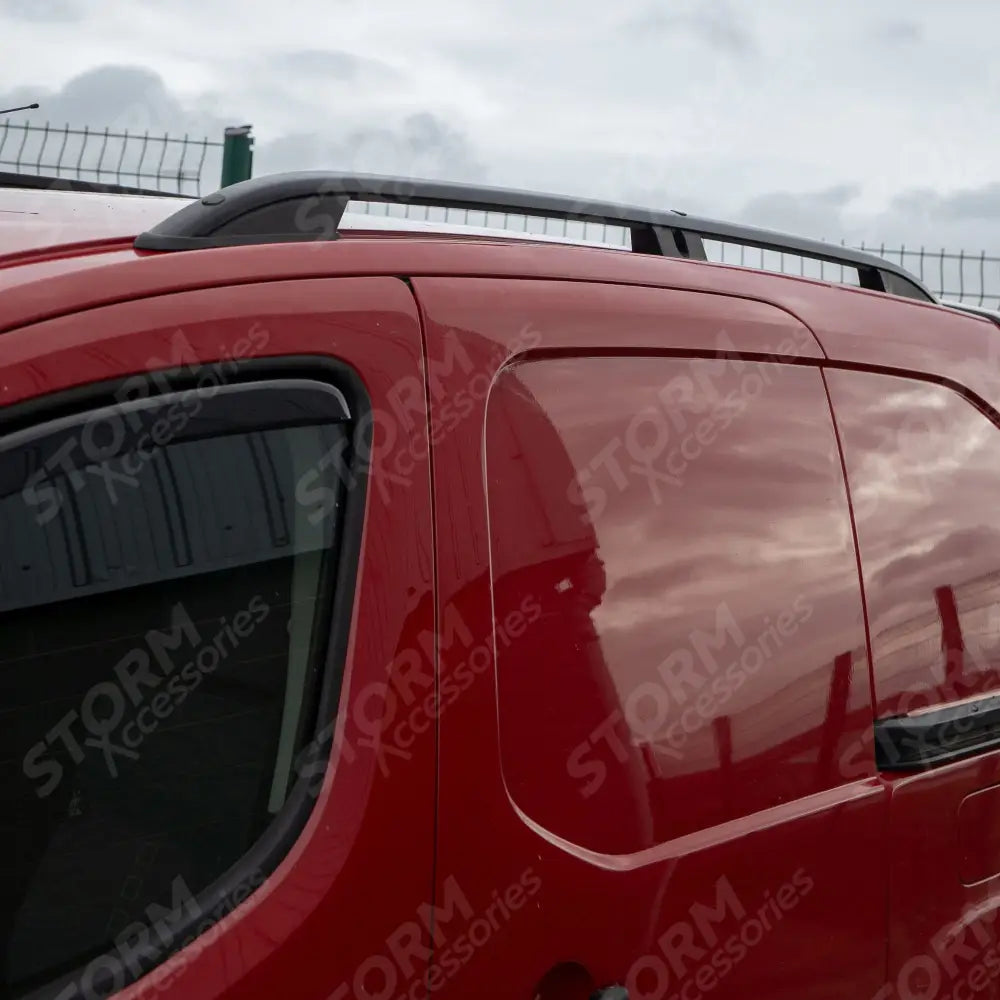 Citroen Berlingo - Peugeot Partner - 2008-2018 - Stx Aluminium Roof Bars - Black