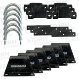 Citroen Berlingo - Peugeot Partner 2008 On - Ridgerack Roof Rack Rails - 2 Bar Style