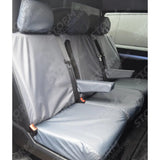 Citroen Dispatch Van 2016 On Rear Triple Seat Covers - Grey