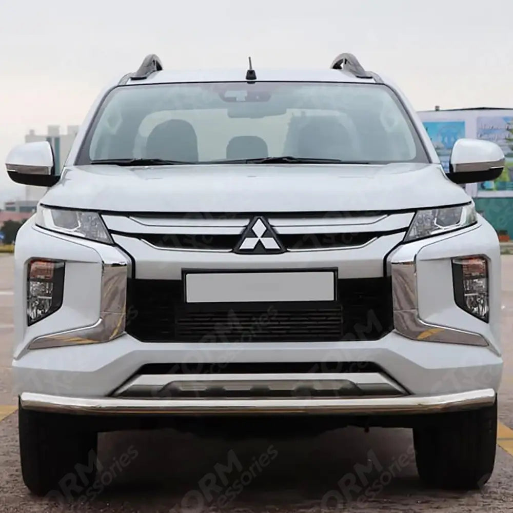 City Spoiler Bar -Single Deck Stainless Steel For Mitsubishi L200 Series 6 2019 On