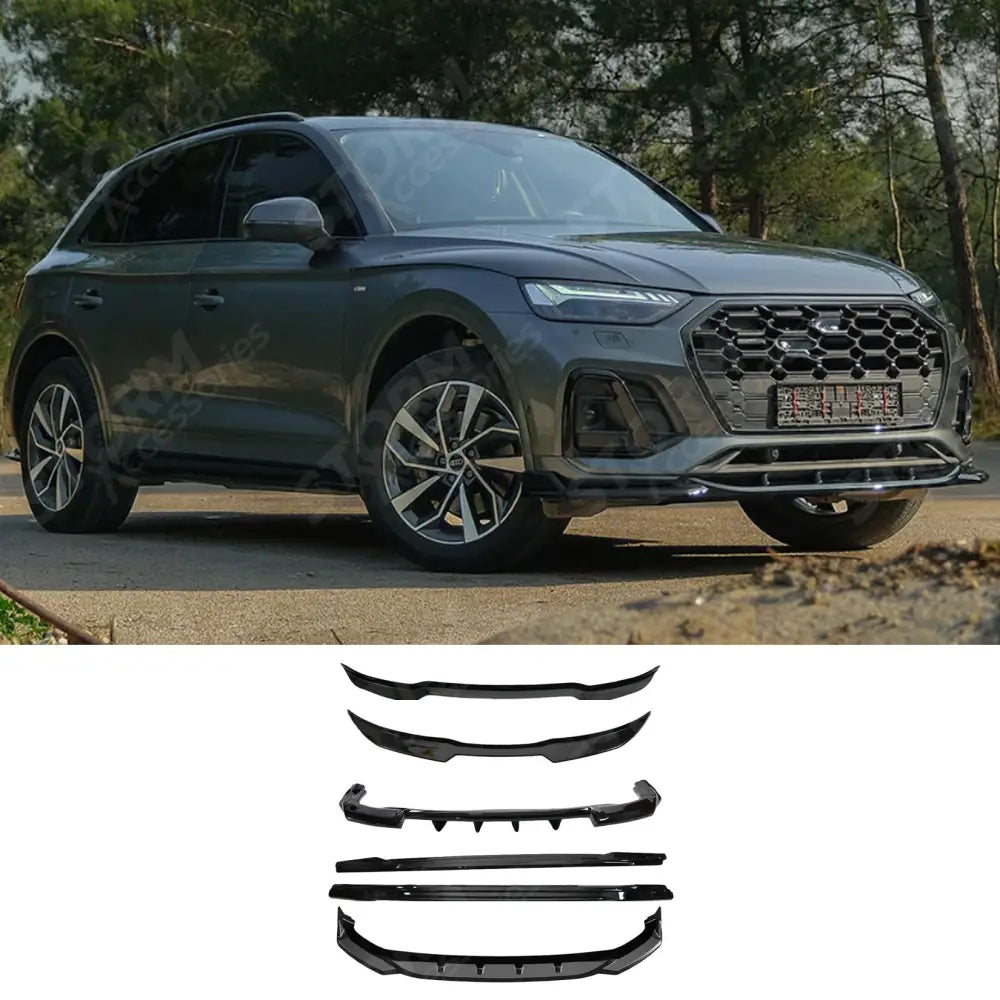 Complete Body Kit in Gloss Black For Audi Q5 S-line Mk2 Facelift 2020-2024 - Body Kits