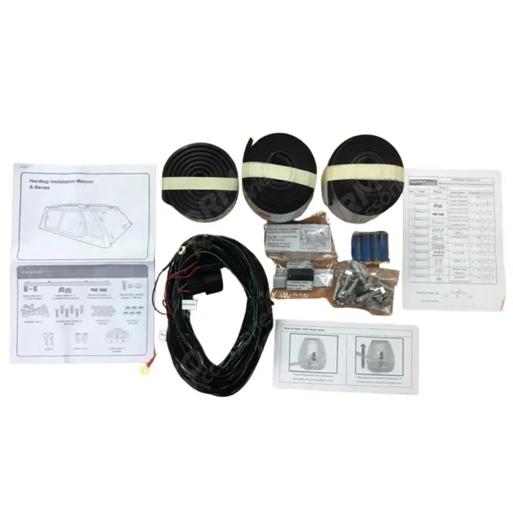 Complete Replacement Fitting Kit For Ridgeback Max V2 Hardtop