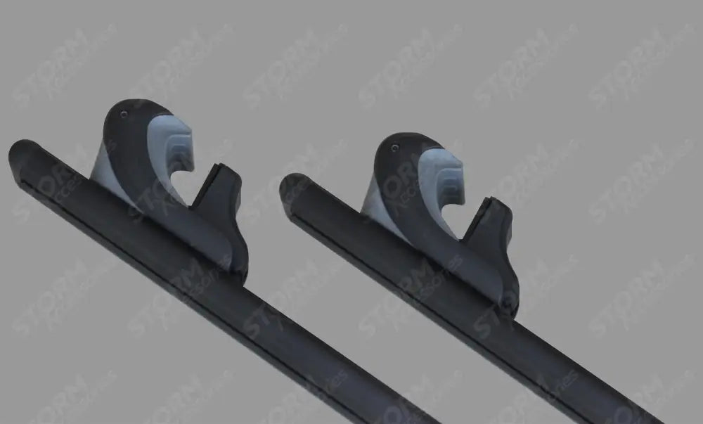 Cross Bars - Crossbars - Roof Rails - Universal Fit - 120 Cm - Black