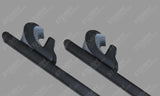 Cross Bars - Crossbars - Roof Rails - Universal Fit - 120 Cm - Black