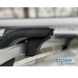 Cross Bars - Crossbars - Roof Rails - Universal Fit - 120 Cm - Silver