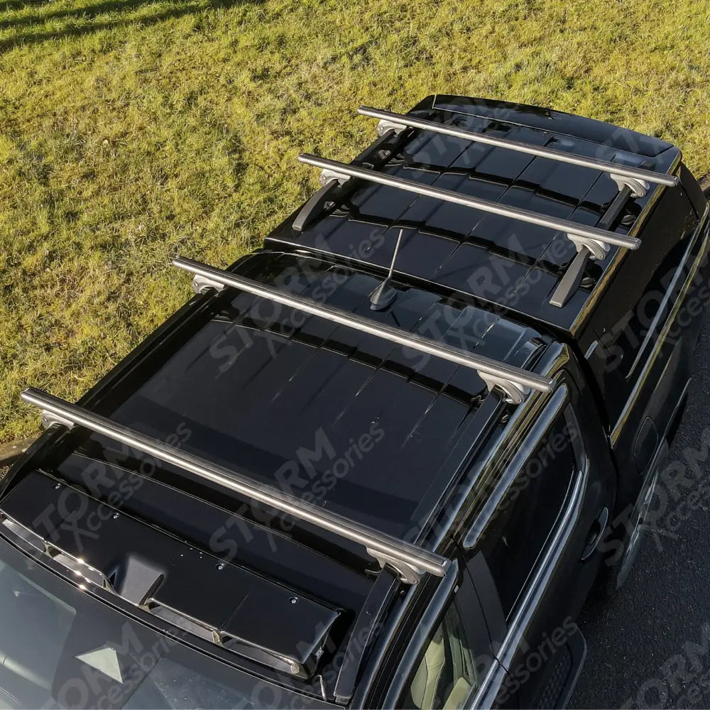 Cross Bars - Crossbars - Roof Rails - Universal Fit - 135 Cm - Black