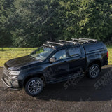 Cross Bars - Crossbars - Roof Rails - Universal Fit - 135 Cm - Black