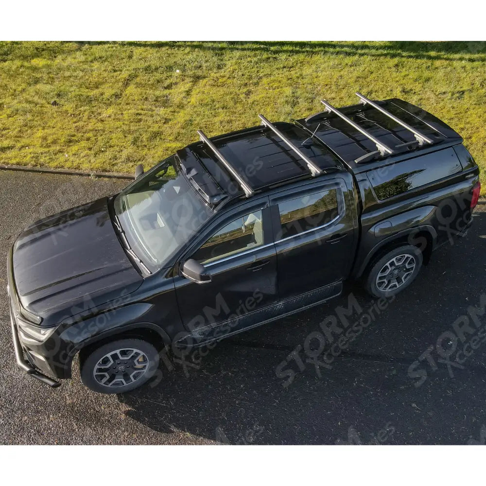 Cross Bars - Crossbars - Roof Rails - Universal Fit - 135 Cm - Black