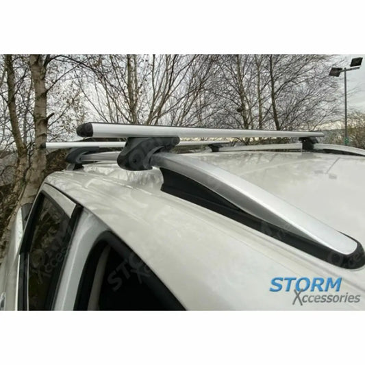 Cross Bars - Crossbars - Roof Rails - Universal Fit - 135 Cm - Silver