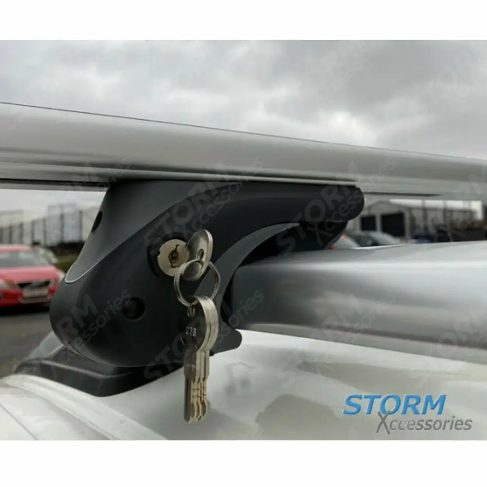 Cross Bars - Crossbars - Roof Rails - Universal Fit - 135 Cm - Silver