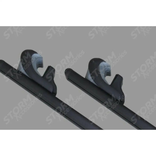 Cross Bars - Crossbars - Roof Rails - Universal Fit - 167.8 Cm - Black