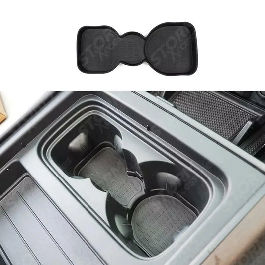 Cup Holder Anti Slip Insert Mat For Land Rover Defender L663 90 / 110 / 130 2020 - 2021