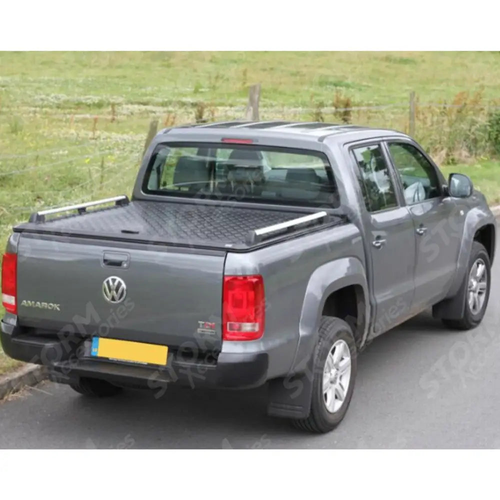 Dc Egr Aluminium Tonneau Cover Black Finish Egr For Vw Amarok 2010-2022