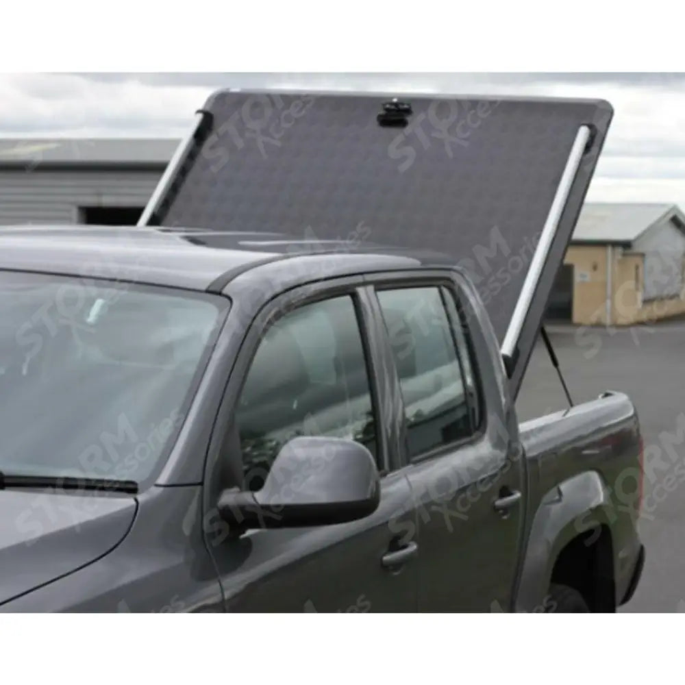 Dc Egr Aluminium Tonneau Cover Black Finish Egr For Vw Amarok 2010-2022