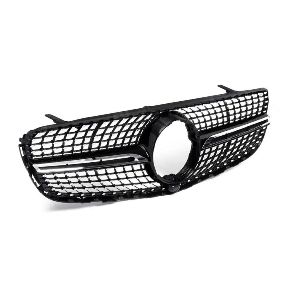 Diamond Style Upgrade Front Grille For Mercedes Glc X253/C253 2015 - 2019