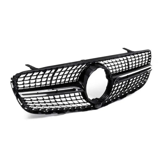 Diamond Style Upgrade Front Grille For Mercedes Glc X253/C253 2015 - 2019