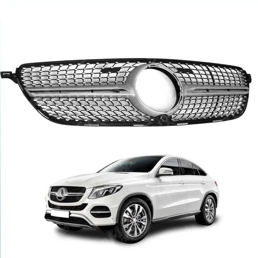 Diamond Style Upgrade Front Grille For Mercedes Gle Coupe C292 2015 On