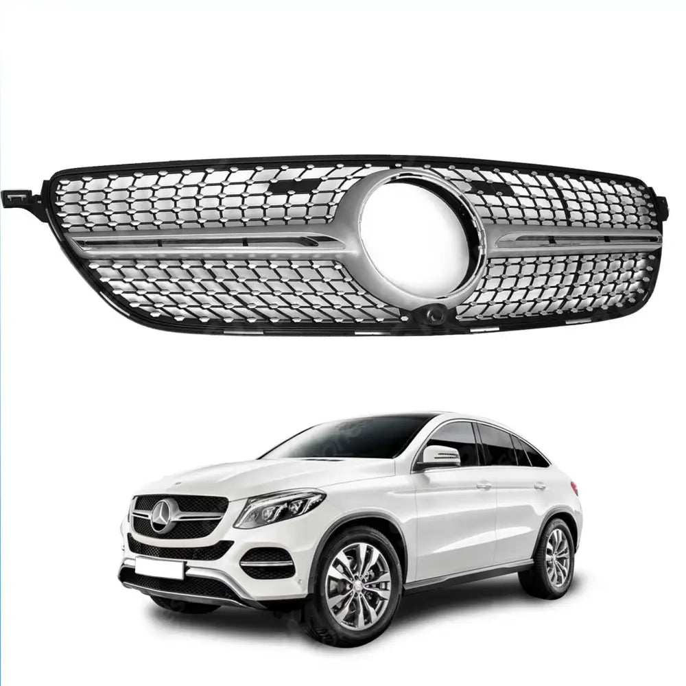 Diamond Style Upgrade Front Grille For Mercedes Gle Coupe C292 2015 On