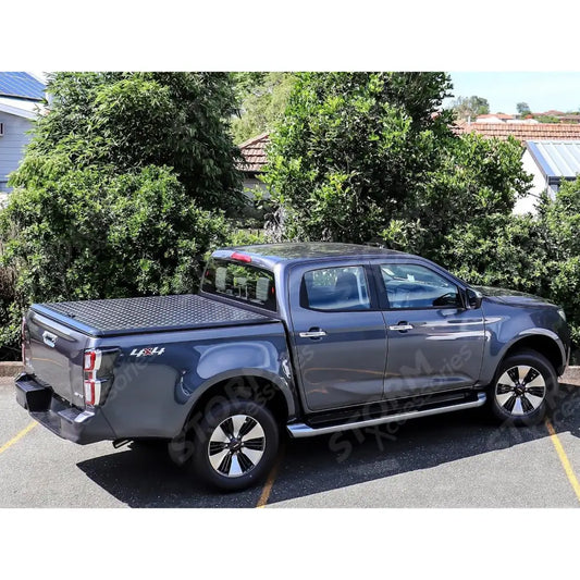 Double Cab Egr Aluminium Tonneau Cover Black Finish For Isuzu D-max 2021 On