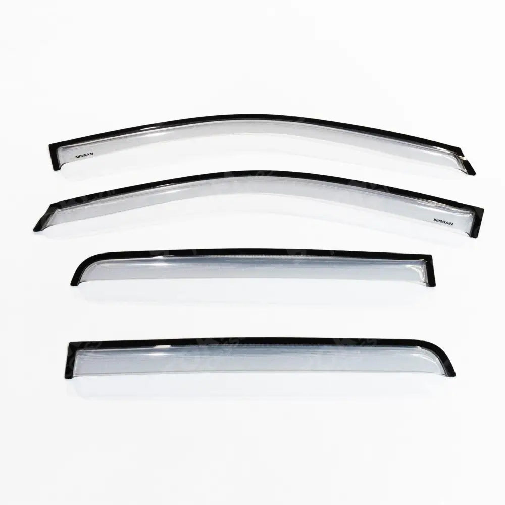 Double Cab Egr Genuine Quad Wind Deflectors External Fit For Nissan Navara Np300 - 2016 On