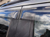 Double Cab Egr Genuine Quad Wind Deflectors External Fit For Nissan Navara Np300 - 2016 On