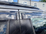 Double Cab Egr Genuine Quad Wind Deflectors External Fit For Nissan Navara Np300 - 2016 On