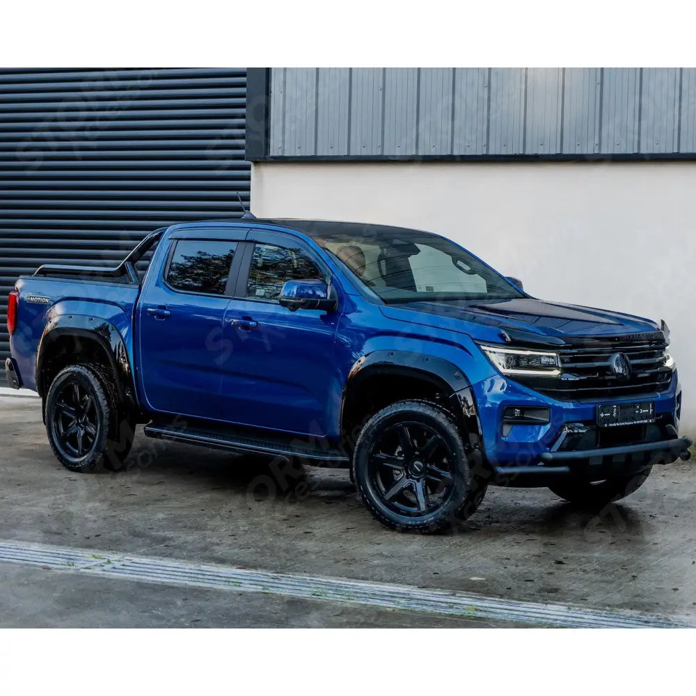 Double Cab Egr Wheel Arch Kit Bolt Look Gloss Black Finish 6 Pcs For Volkswagen Amarok 2023 On