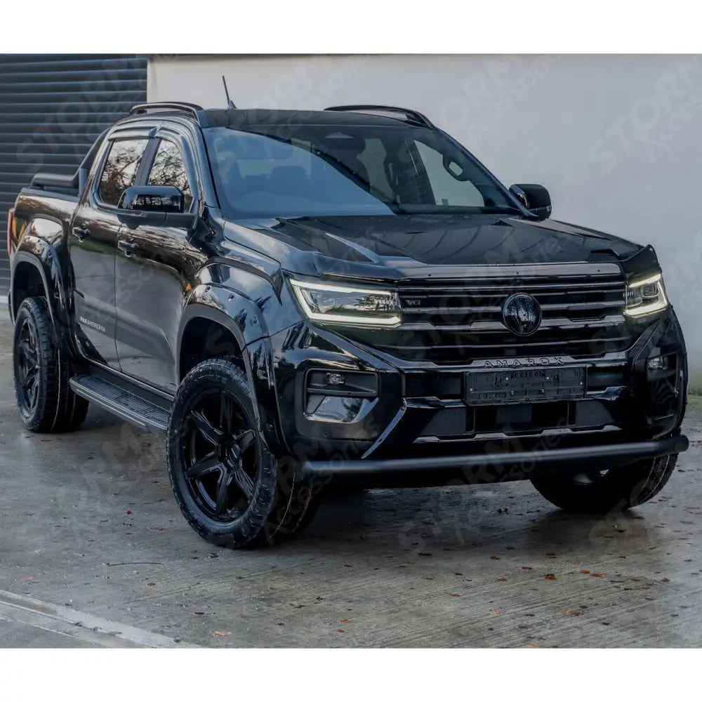 Double Cab Egr Wheel Arch Kit Bolt Look Gloss Black Finish 6 Pcs For Volkswagen Amarok 2023 On