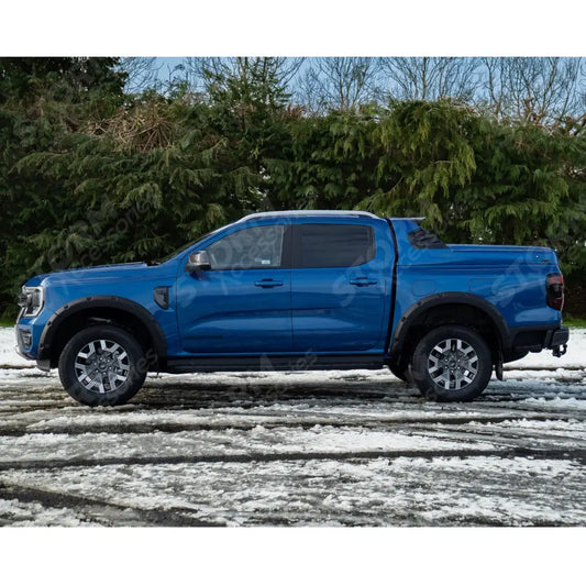 Double Cab EGR Wheel Arch Kit Bolt Look Matt Black Finish 6 Pcs For Ford Ranger 2023 On