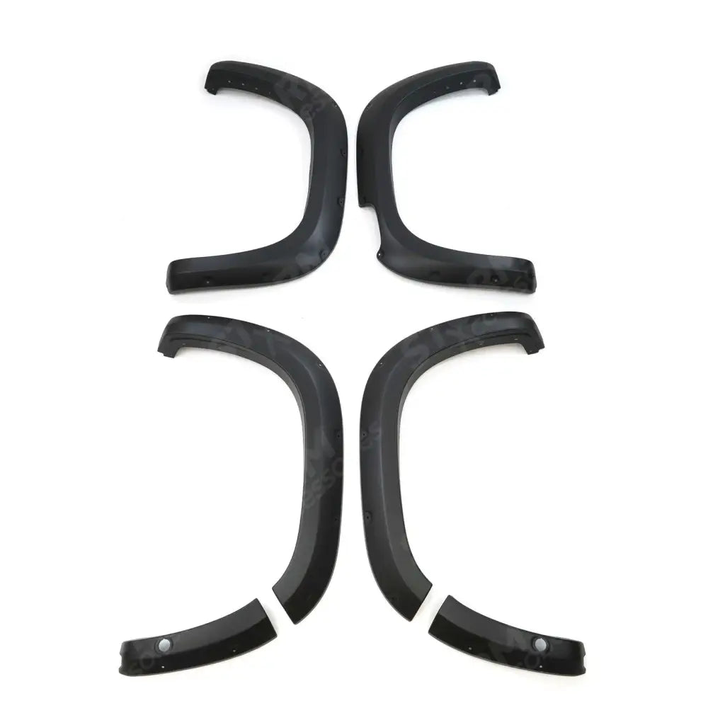 Double Cab Egr Wheel Arch Kit Bolt Look Matt Black Finish 6 Pcs For Volkswagen Amarok 2023 On