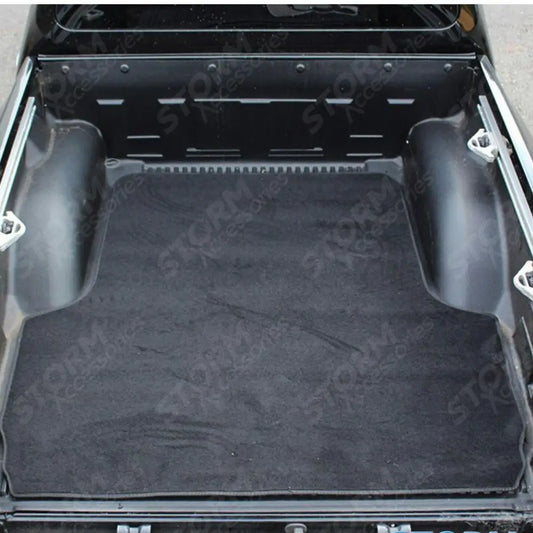 Double Cab Load Bed Carpet Mat Black For Nissan Navara Np300 2016 On
