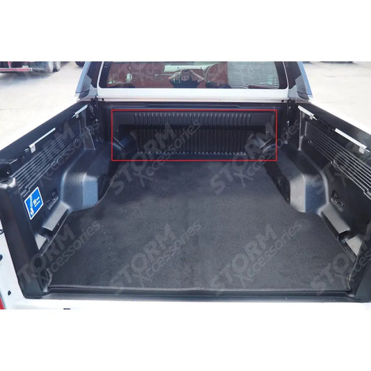 Double Cab Load Bed Carpet Mat In Black For Ford Ranger T6 Wildtrak 2019-2022