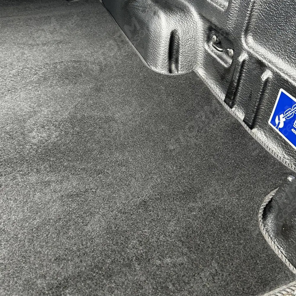 Double Cab Load Bed Carpet Mat In Black For Ford Ranger T9 And VW Amarok 2023 On