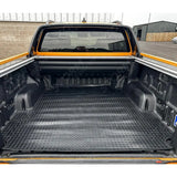 Double Cab Load Bed Rubber Mat In Black For Ford Ranger T9 And VW Amarok 2023 On