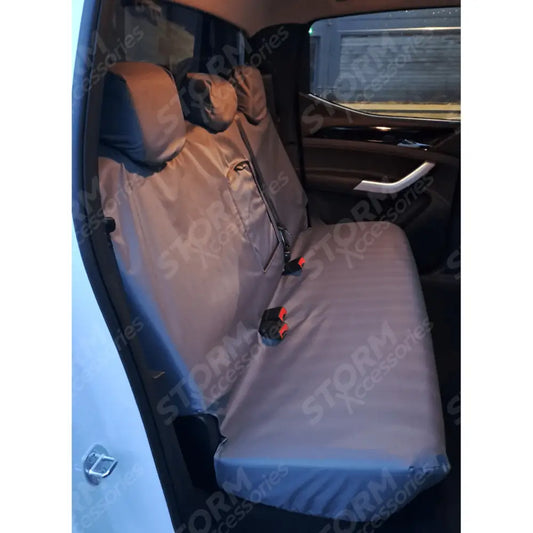 Double Cab Rear Seat Covers Grey For Maxus T90 2021+