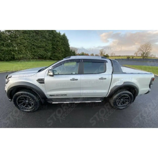 Double Cab Wind Deflectors External Fit D004 For Ford Ranger T6 2012-2022
