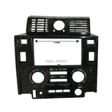Double Din Surround Facia Pannel Kit In Gloss Black For Landrover Defender 90 110 2008-2020